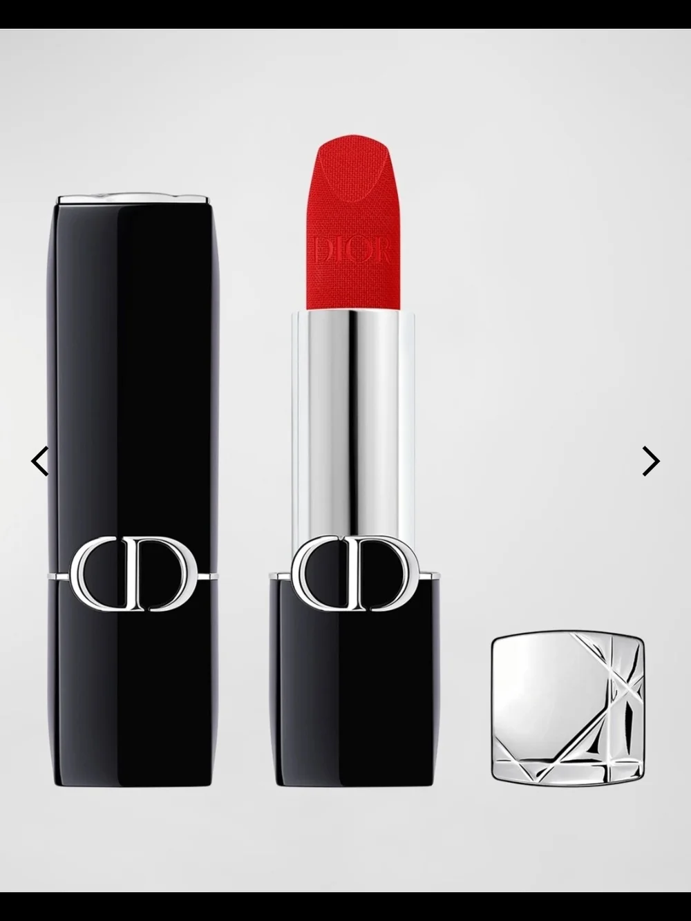 Rouge Dior Velvet Lipstick- Color 999 